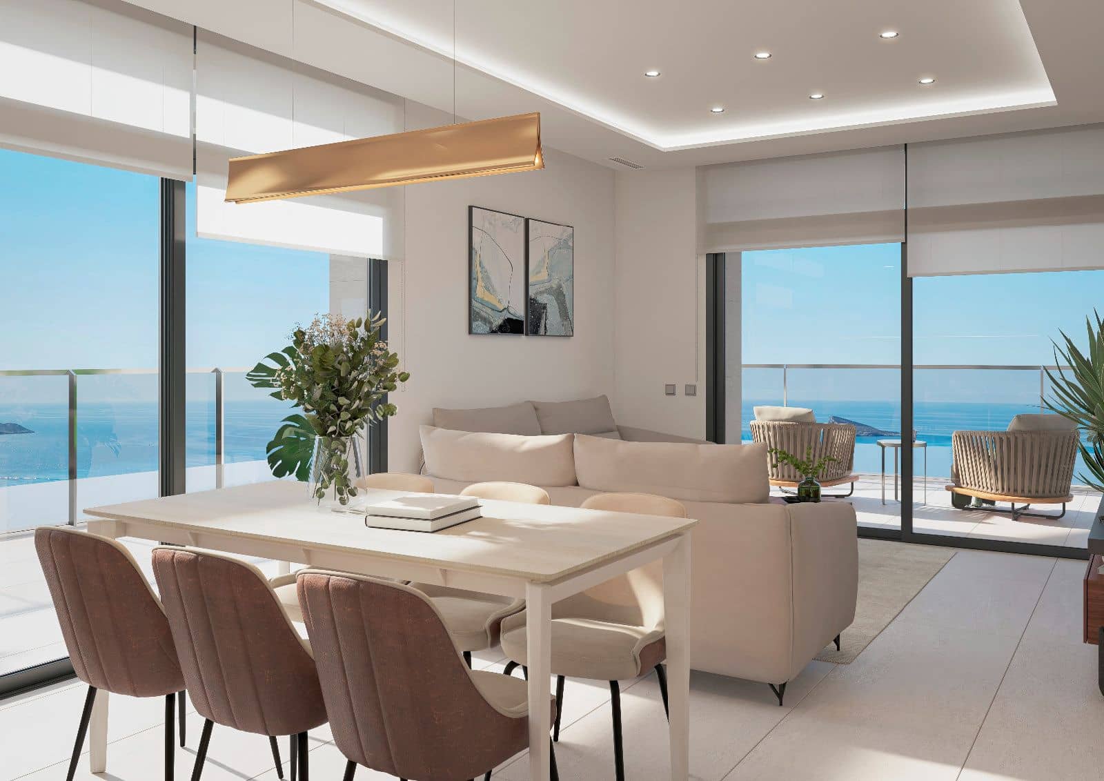 2 sypialnia Mieszkanie na sprzedaż w Benidorm z basenem garażem - 881 400 € (Ref: 10012593)