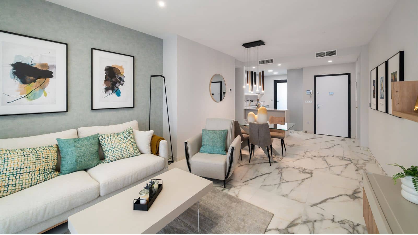 2 sypialnia Mieszkanie na sprzedaż w Benidorm z basenem garażem - 914 100 € (Ref: 10012659)