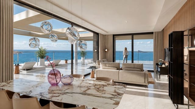 2 sypialnia Mieszkanie na sprzedaż w Benidorm z basenem garażem - 914 100 € (Ref: 10012659)