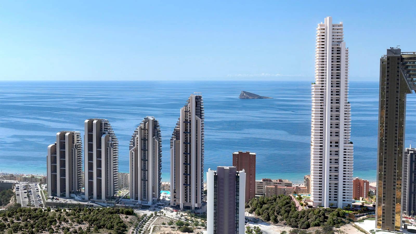 2 chambre Appartement à vendre à Benidorm avec piscine - 772 400 € (Ref: 10012722)