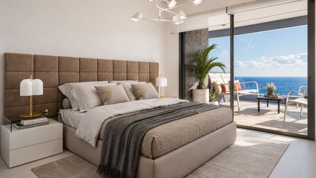 3 Zimmer Wohnung zu verkaufen in Calpe / Calp mit Pool Garage - 1.054.300 € (Ref: 10014305)
