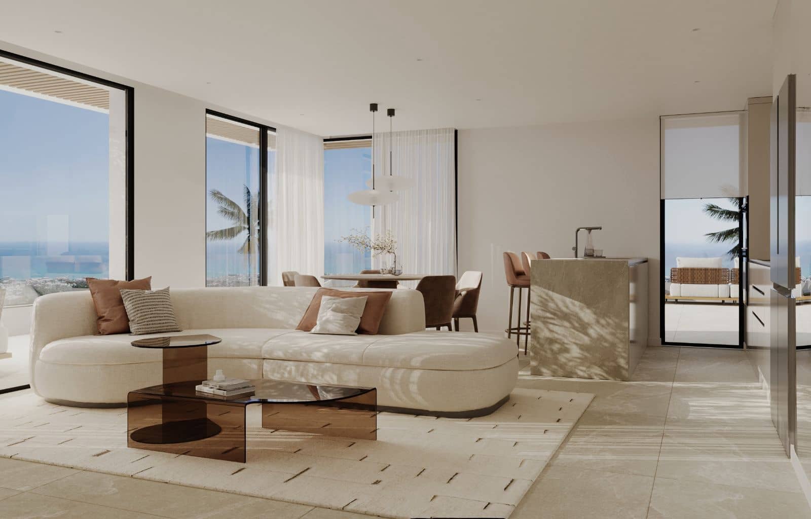 3 sypialnia Penthouse na sprzedaż w Mijas z basenem garażem - 1 415 200 € (Ref: 10023391)