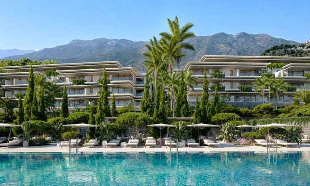 3 sypialnia Penthouse na sprzedaż w Mijas z basenem garażem - 1 415 200 € (Ref: 10023391)