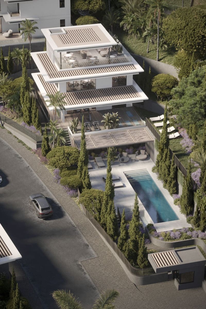 3 sovrum Takvåning till salu i Mijas med pool garage - 1 229 600 € (Ref: 10023392)