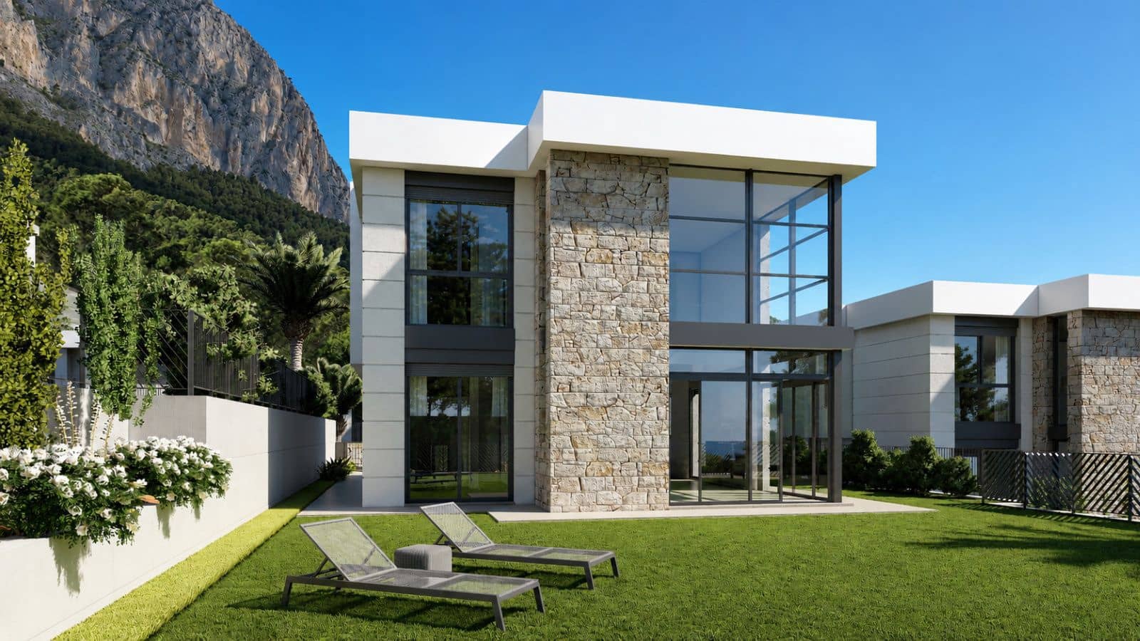 3 sypialnia Dom na sprzedaż w Polop z basenem garażem - 615 000 € (Ref: 10031288)
