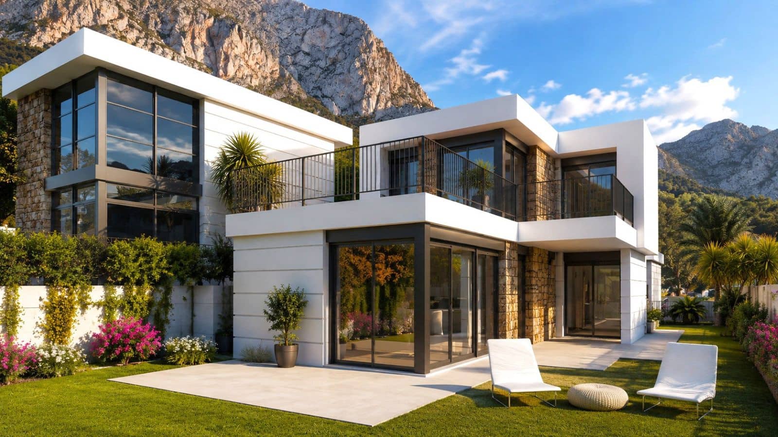 3 sypialnia Dom na sprzedaż w Polop z basenem garażem - 615 000 € (Ref: 10031288)