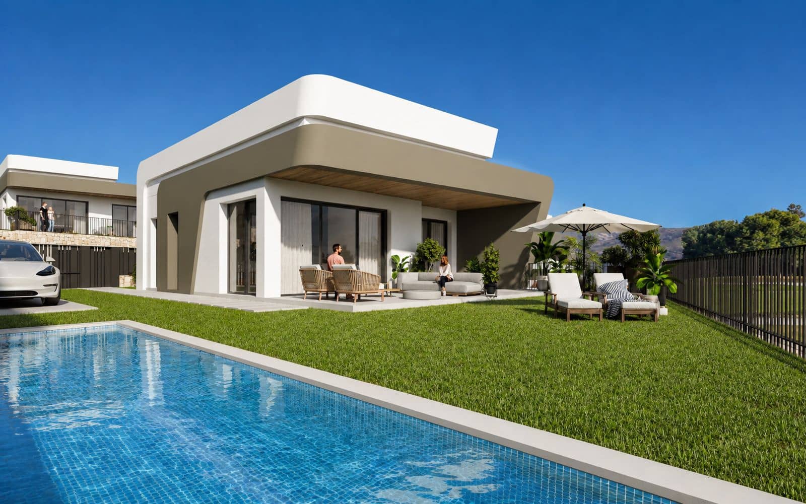 3 slaapkamer Villa te koop in Muchamiel / Mutxamel met zwembad garage - € 465.000 (Ref: 10040214)