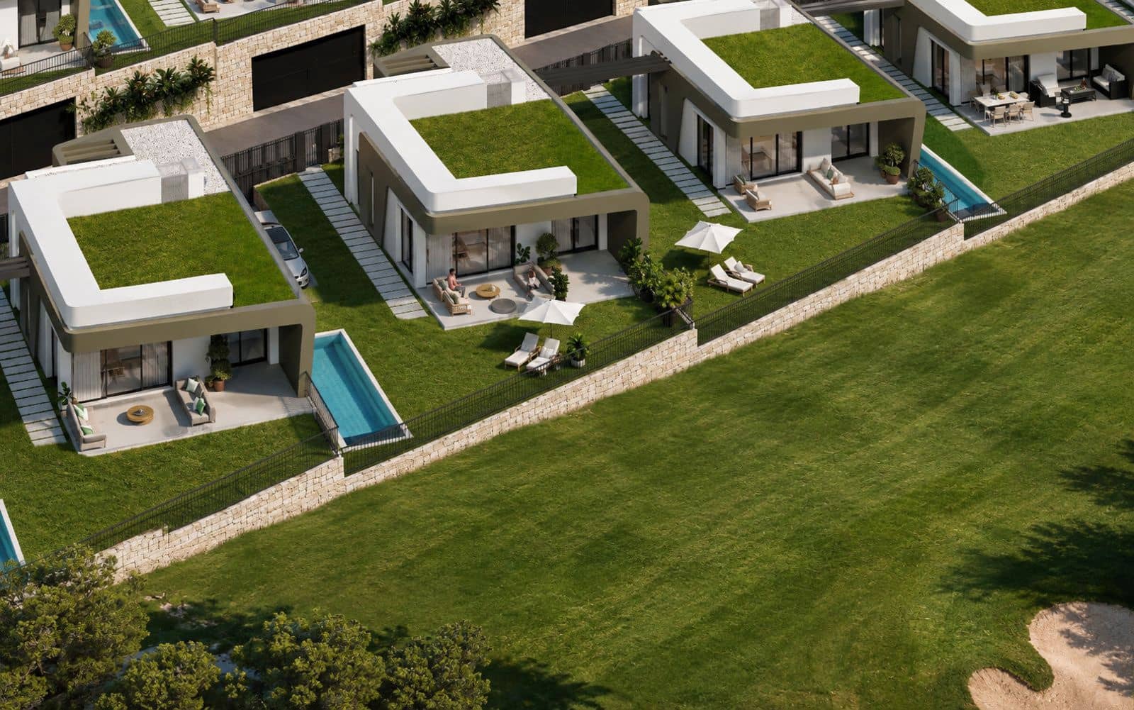 3 slaapkamer Villa te koop in Muchamiel / Mutxamel met zwembad garage - € 465.000 (Ref: 10040214)