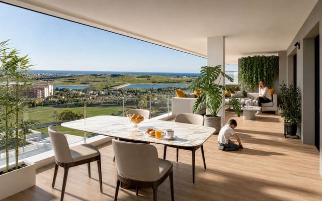 3 sypialnia Mieszkanie na sprzedaż w Muchamiel / Mutxamel z basenem garażem - 310 500 € (Ref: 10040218)