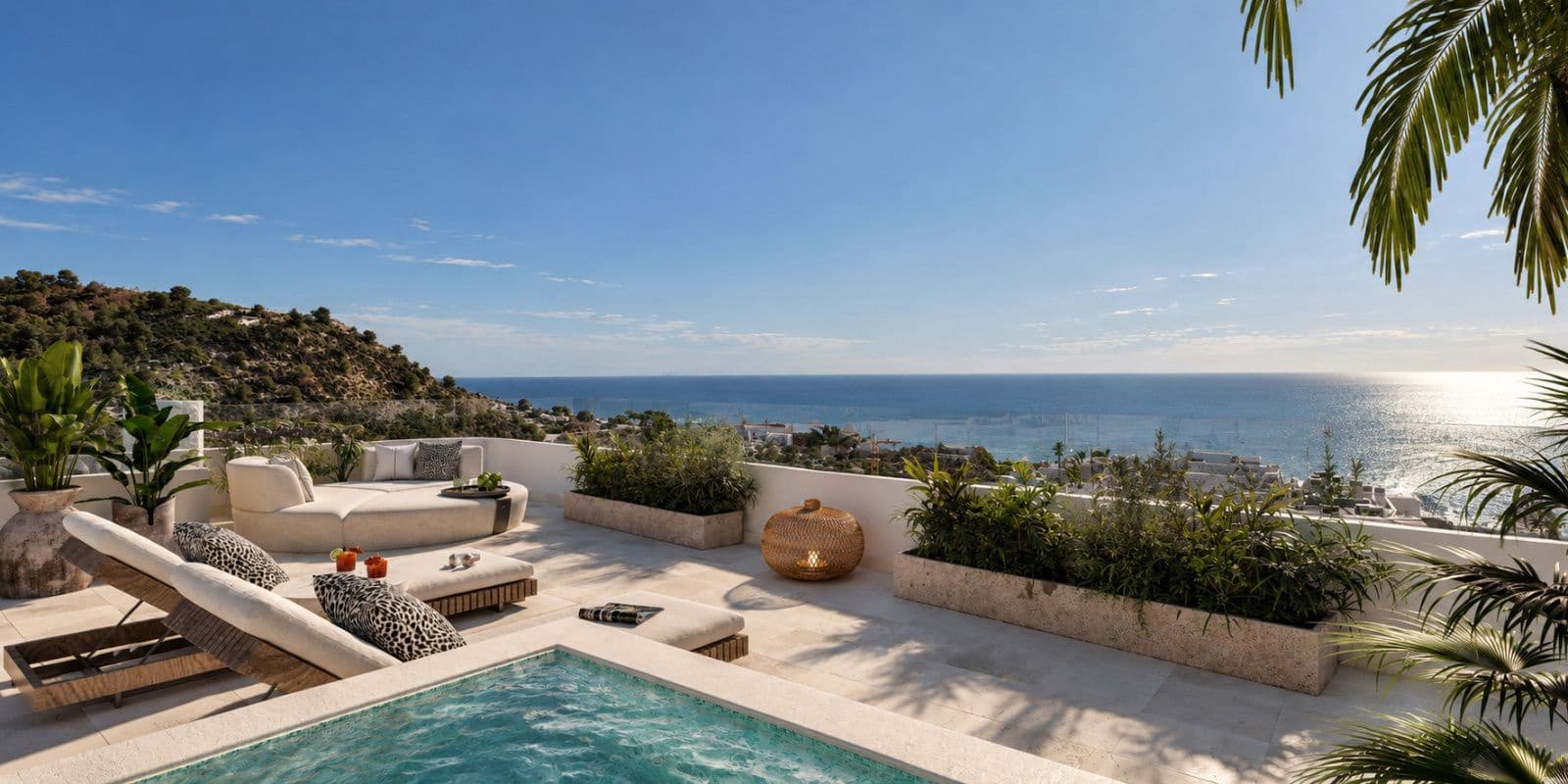 2 soverom Leilighet til salgs i La Villajoyosa / Vila Joiosa med svømmebasseng garasje - € 495 000 (Ref: 10095605)