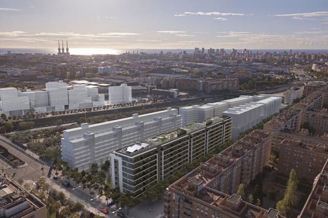 1 quarto Apartamento para venda em Sant Andreu de Palomar, Barcelona cidade com piscina garagem - 321 000 € (Ref: 9076502)