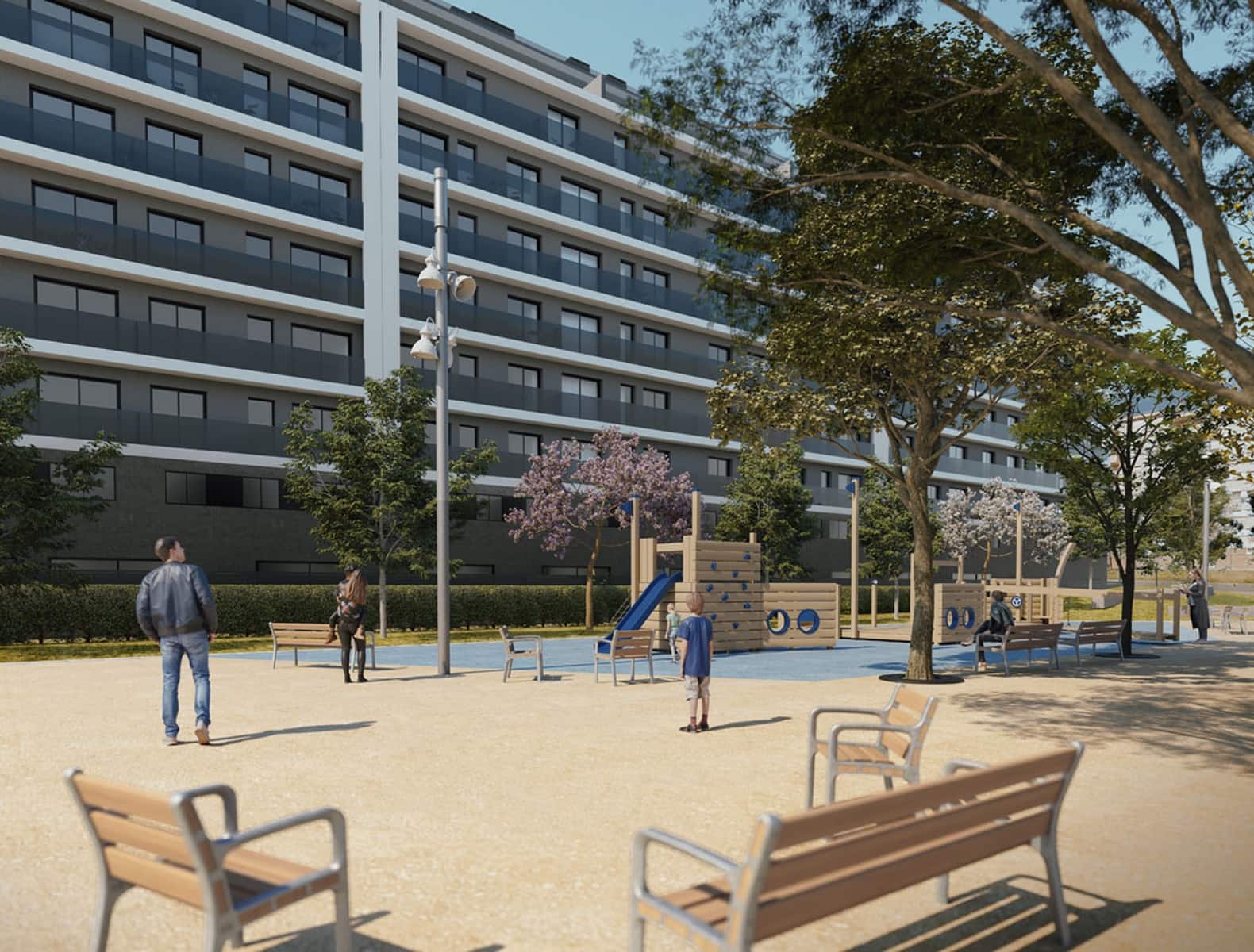 1 sypialnia Apartament na sprzedaż w Miasto Barcelona z basenem garażem - 321 000 € (Ref: 9076502)