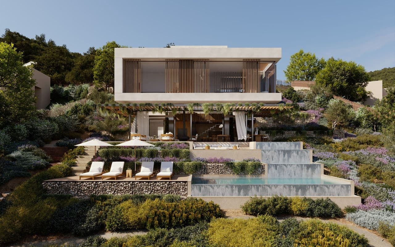 5 soveværelse Villa til salg i Tamariu med swimmingpool garage - € 3.800.000 (Ref: 9086636)