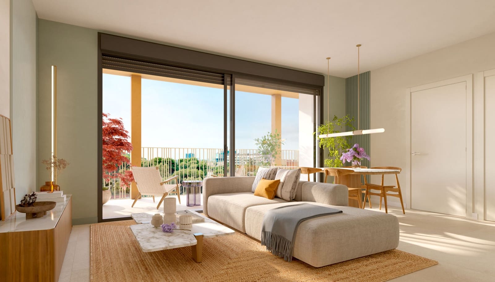 2 soverom Leilighet til salgs i Barcelona by med svømmebasseng garasje - € 385 000 (Ref: 9100130)