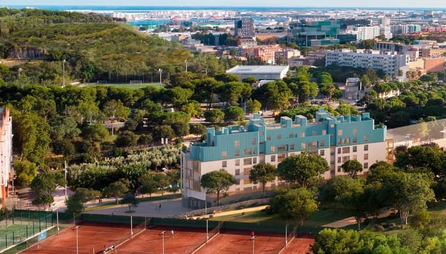 2 makuuhuone Huoneisto myytävänä paikassa Barcelona kaupunki mukana uima-altaan 
autotalli - 385 000 € (Ref: 9100130)