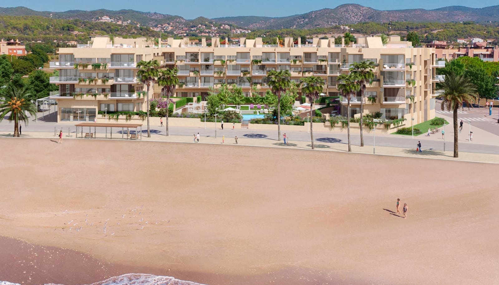 3 sypialnia Apartament na sprzedaż w Cubelles z basenem garażem - 505 000 € (Ref: 9101063)