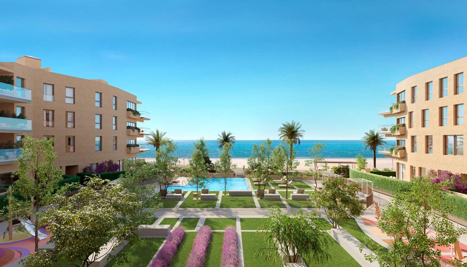 3 sypialnia Apartament na sprzedaż w Cubelles z basenem garażem - 505 000 € (Ref: 9101063)