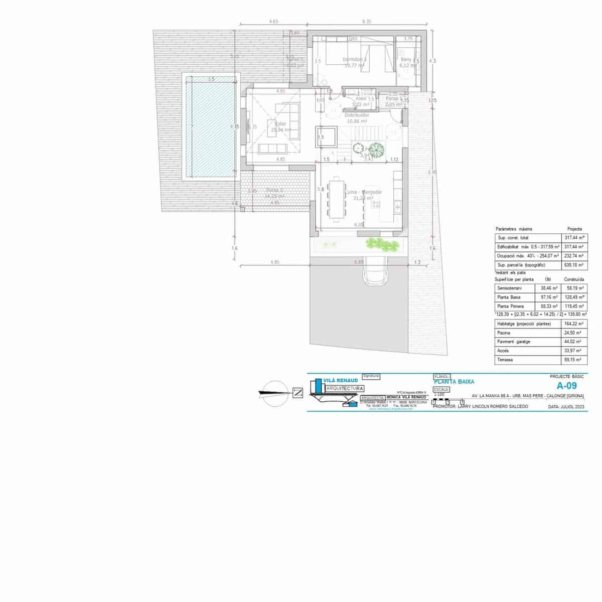 Villa/Maison à vendre à Calonge i Sant Antoni avec piscine garage - 750 000 € (Ref: 9101302)