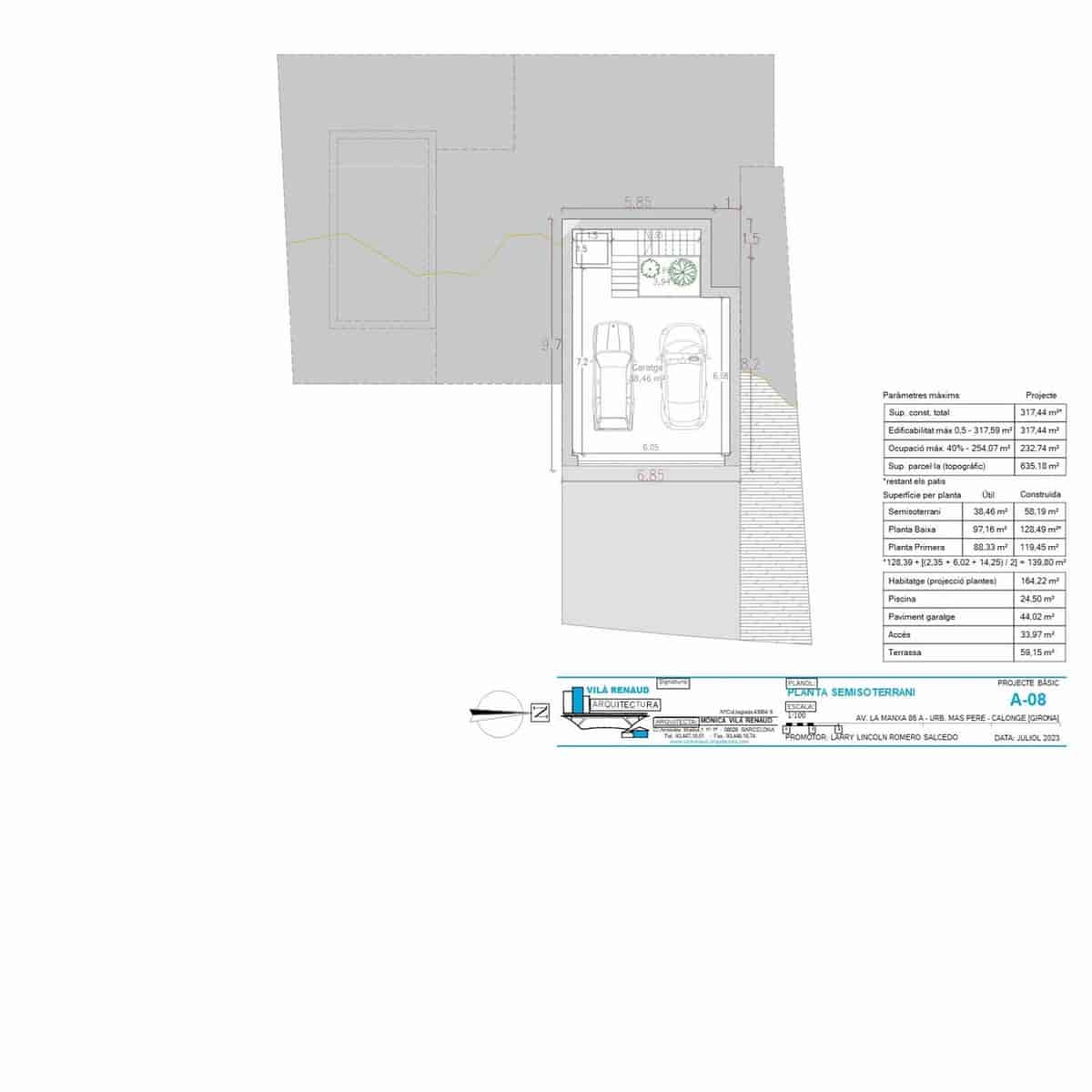 Villa/Maison à vendre à Calonge i Sant Antoni avec piscine garage - 750 000 € (Ref: 9101302)