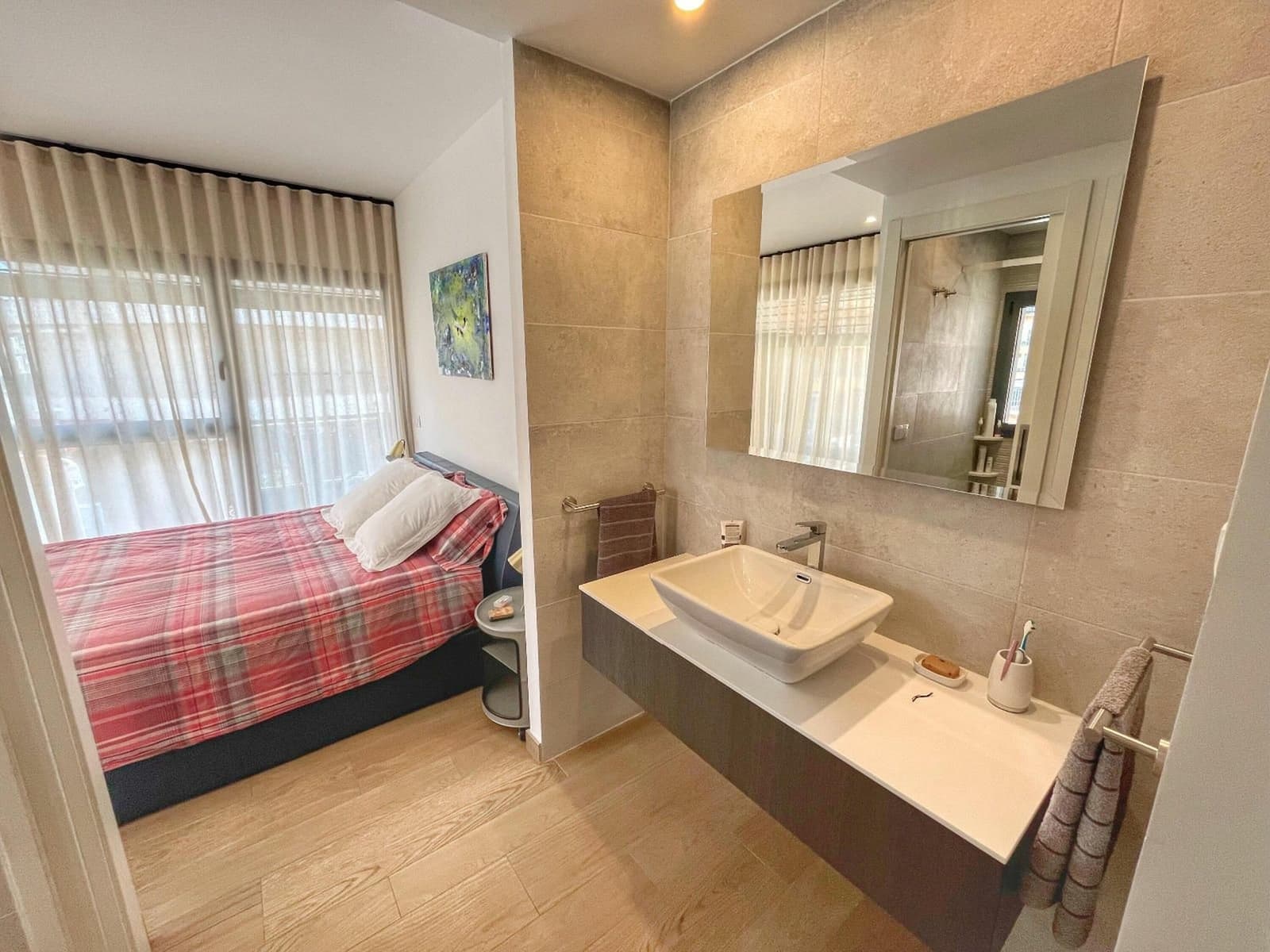 3 sypialnia Apartament przy plaży na sprzedaż w Calonge i Sant Antoni z basenem garażem - 450 000 € (Ref: 9109801)