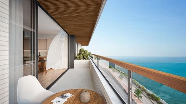 2 soveværelse Strandlejlighed til salg i Canet de Mar med swimmingpool garage - € 372.000 (Ref: 9143993)