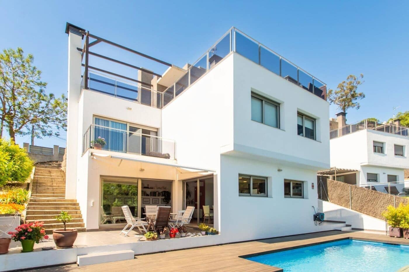 4 slaapkamer Villa te koop in Sant Cebria de Vallalta met zwembad garage - € 690.000 (Ref: 9144617)