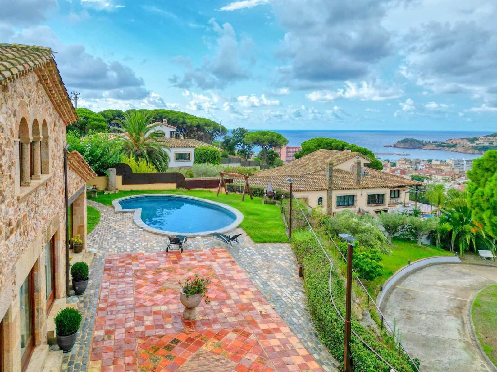 5 sypialnia Willa na sprzedaż w S'Agaro z basenem garażem - 2 950 000 € (Ref: 9181511)