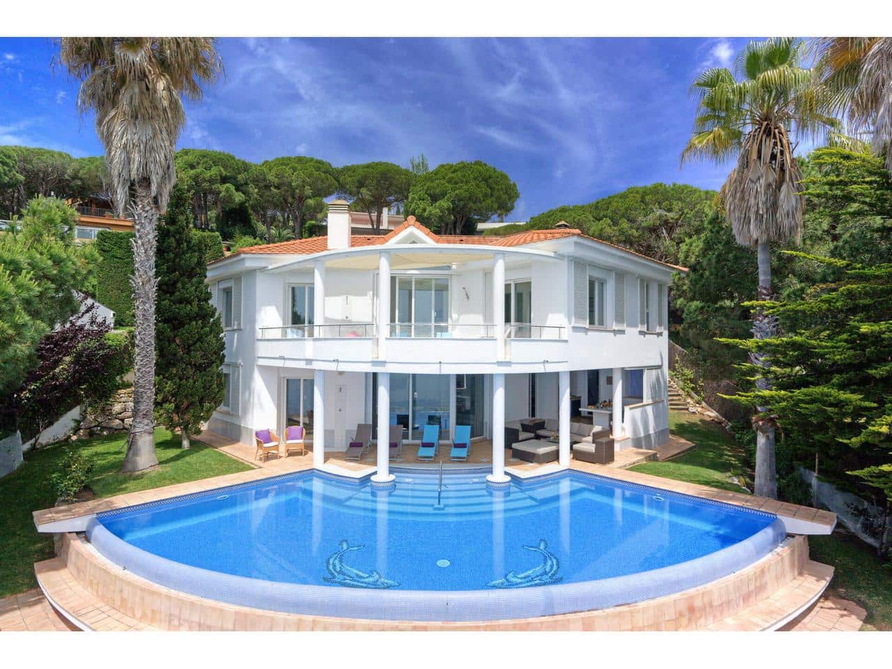 4 sovrum Villa till salu i Lloret de Mar med pool garage - 2 950 000 € (Ref: 9205665)