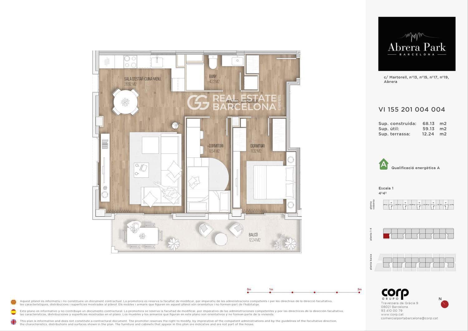 2 makuuhuone Asunto myytävänä paikassa Sant Boi de Llobregat mukana uima-altaan - 274 000 € (Ref: 9482246)