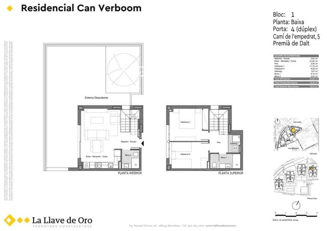 2 soverom Leilighet til salgs i Premià de Dalt med svømmebasseng garasje - € 498 000 (Ref: 9482274)
