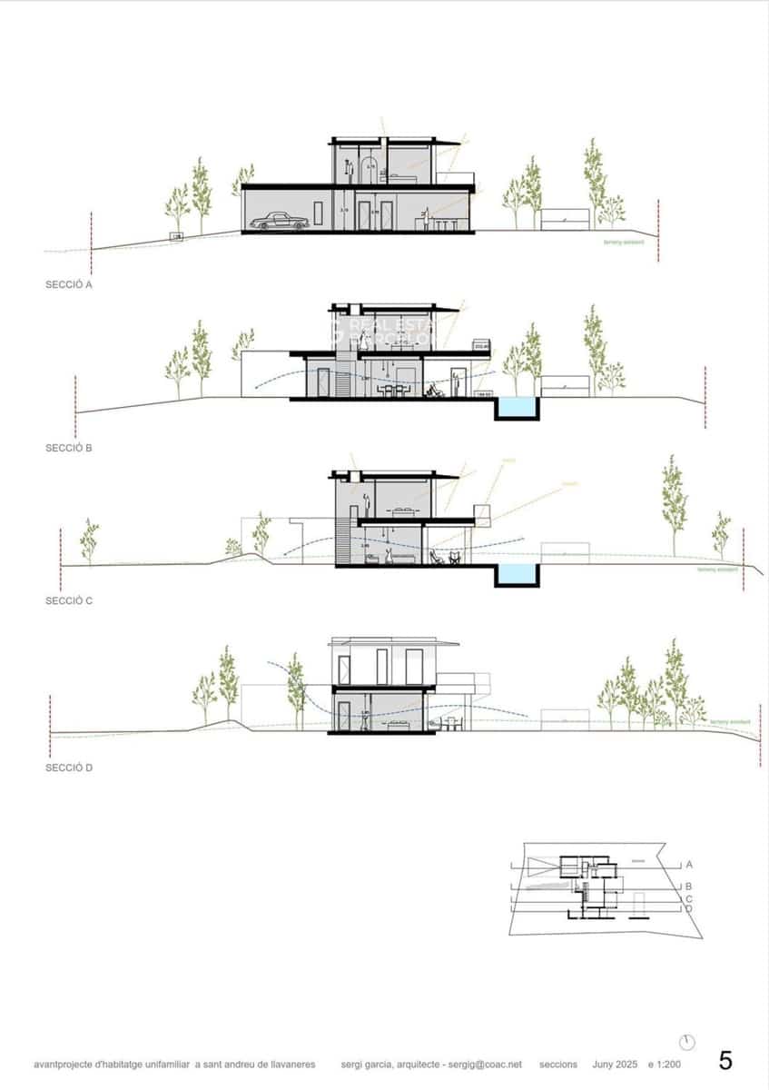 6 bedroom Villa for sale in Sant Andreu de Llavaneres with pool garage - € 1,850,000 (Ref: 9482304)