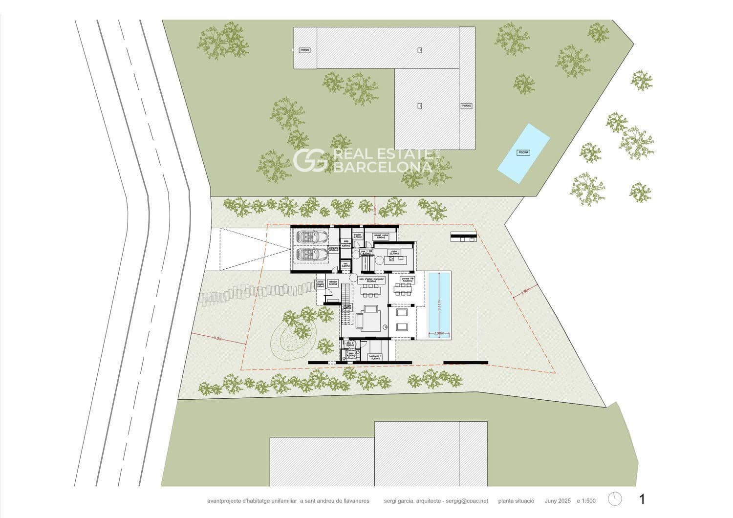 6 bedroom Villa for sale in Sant Andreu de Llavaneres with pool garage - € 1,850,000 (Ref: 9482304)