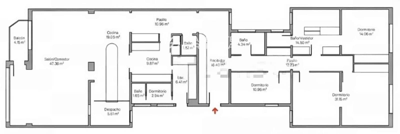 4 camera da letto Appartamento in vendita in Barcelona citta - 1.750.000 € (Rif: 9482313)