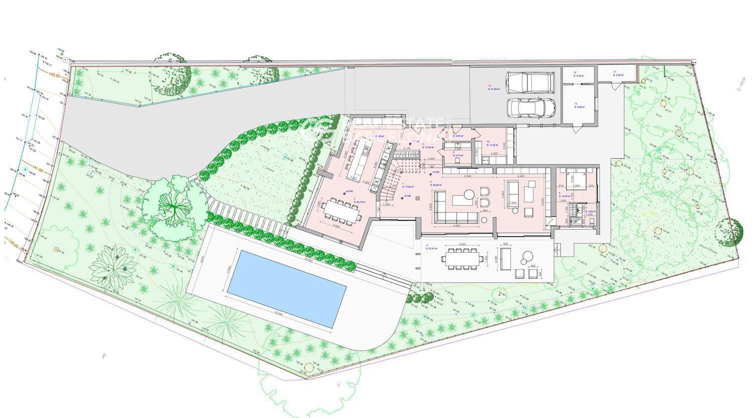 5 bedroom Villa for sale in Barcelona city with pool garage - € 7,900,000 (Ref: 9482323)