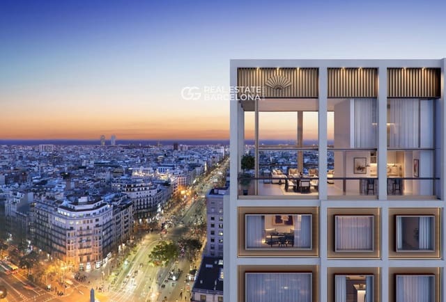 3 makuuhuone Asunto myytävänä paikassa Eixample, Barcelona kaupunki mukana uima-altaan - 7 800 000 € (Ref: 9482345)