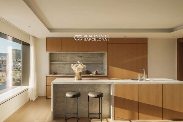 2 Zimmer Wohnung zu verkaufen in Eixample, Barcelona Stadt mit Pool - 4.250.000 € (Ref: 9482346)