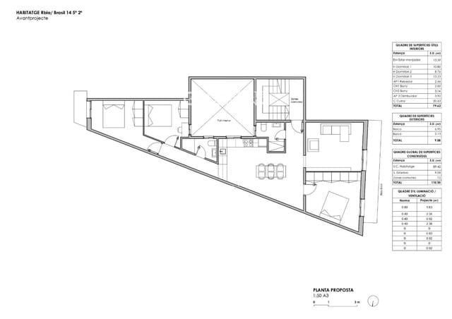 4 soverom Leilighet til salgs i Sants-Montjuïc, Barcelona by - € 548 000 (Ref: 9482373)