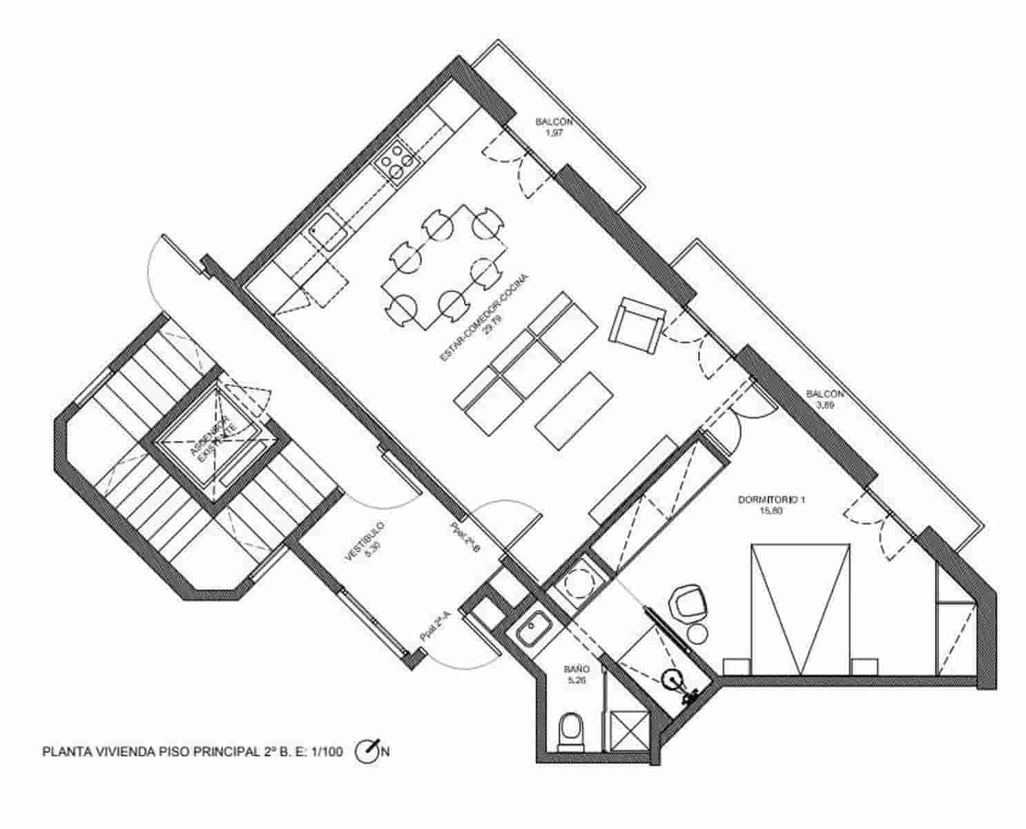 1 bedroom Flat for sale in Barcelona city - € 440,000 (Ref: 9696708)