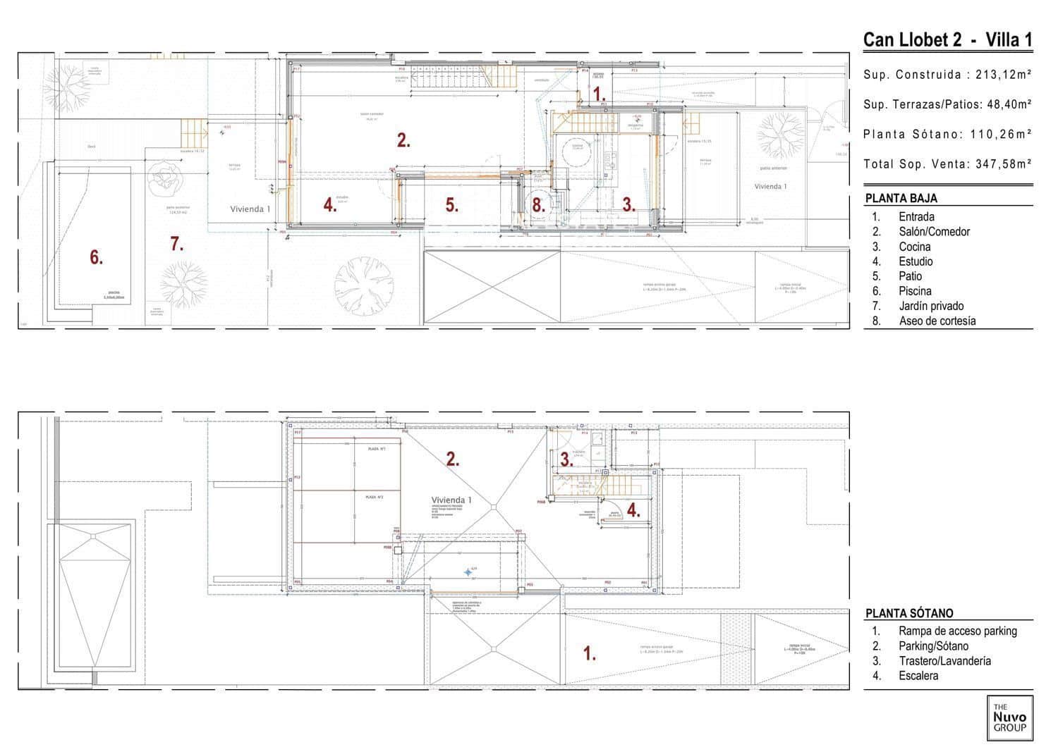 4 makuuhuone Kattohuoneisto myytävänä paikassa Cerdanyola del Valles mukana uima-altaan 
autotalli - 1 370 000 € (Ref: 9697801)
