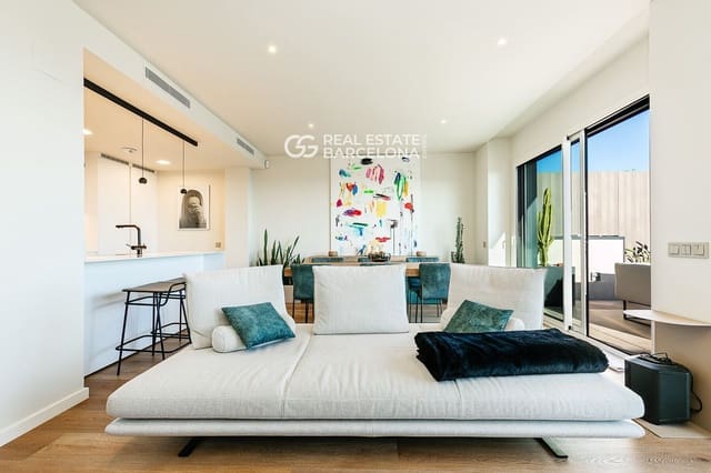 2 sypialnia Penthouse na sprzedaż w Sitges z basenem garażem - 1 390 000 € (Ref: 9713584)