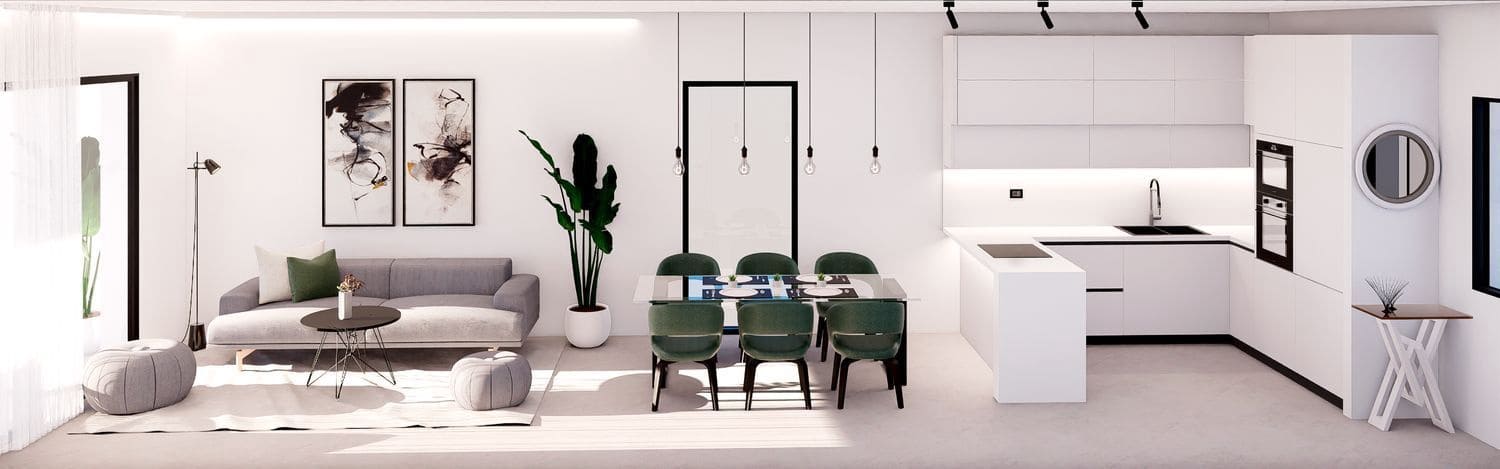 2 bedroom Flat for sale in Finestrat with pool - € 319,900 (Ref: 9749198)