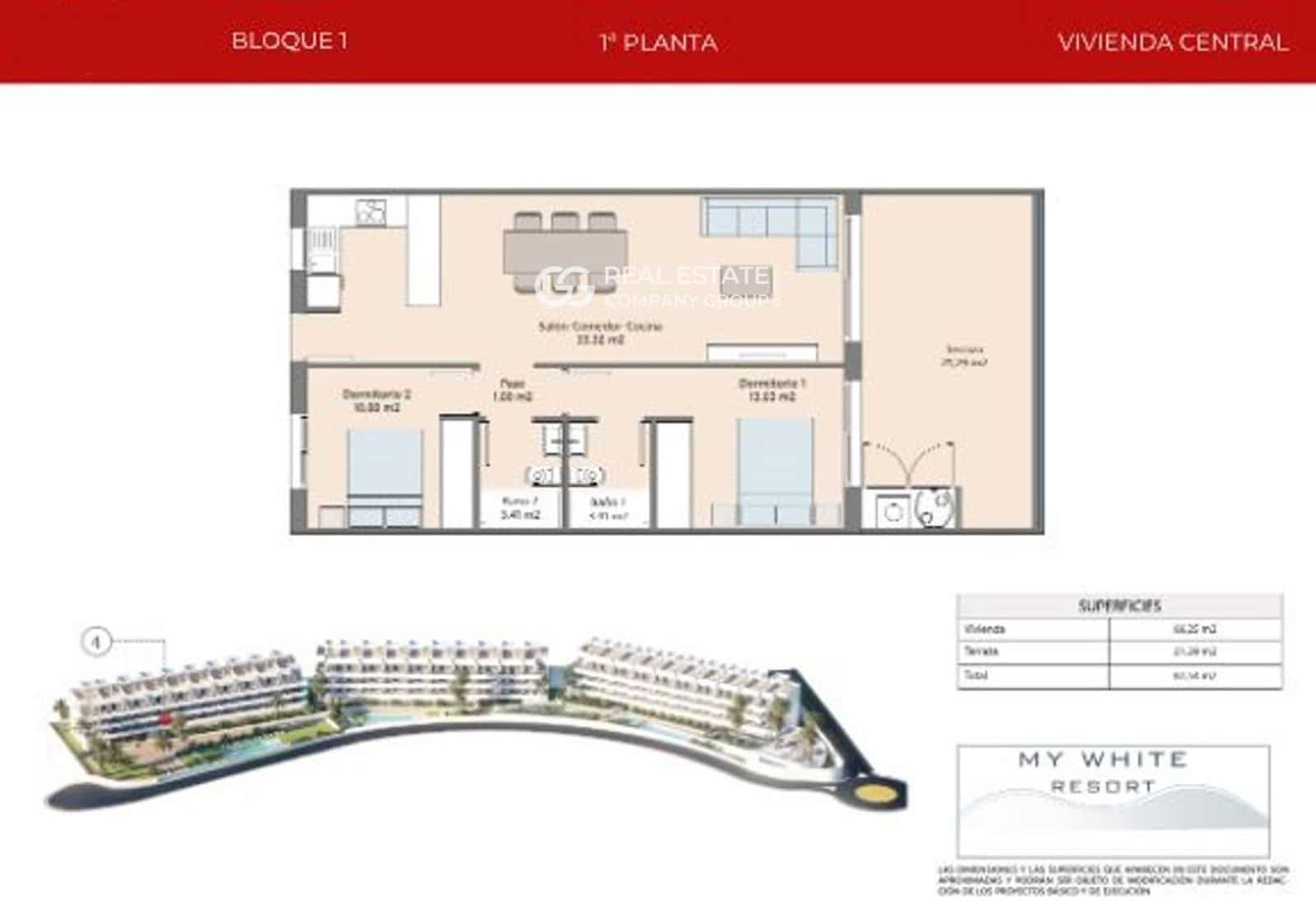 2 bedroom Flat for sale in Finestrat with pool garage - € 319,900 (Ref: 9749199)