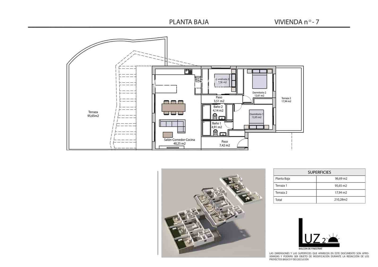 3 bedroom Flat for sale in Finestrat with pool garage - € 449,900 (Ref: 9749430)