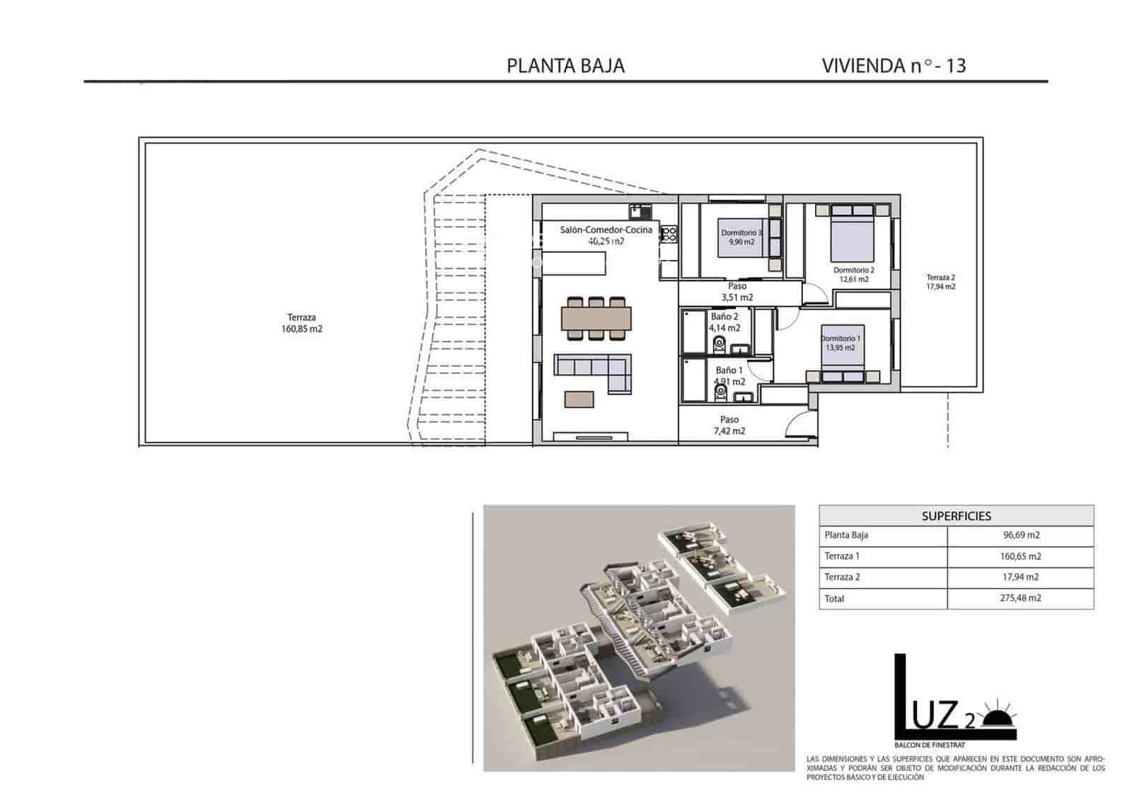 3 bedroom Flat for sale in Finestrat with pool garage - € 439,900 (Ref: 9749432)