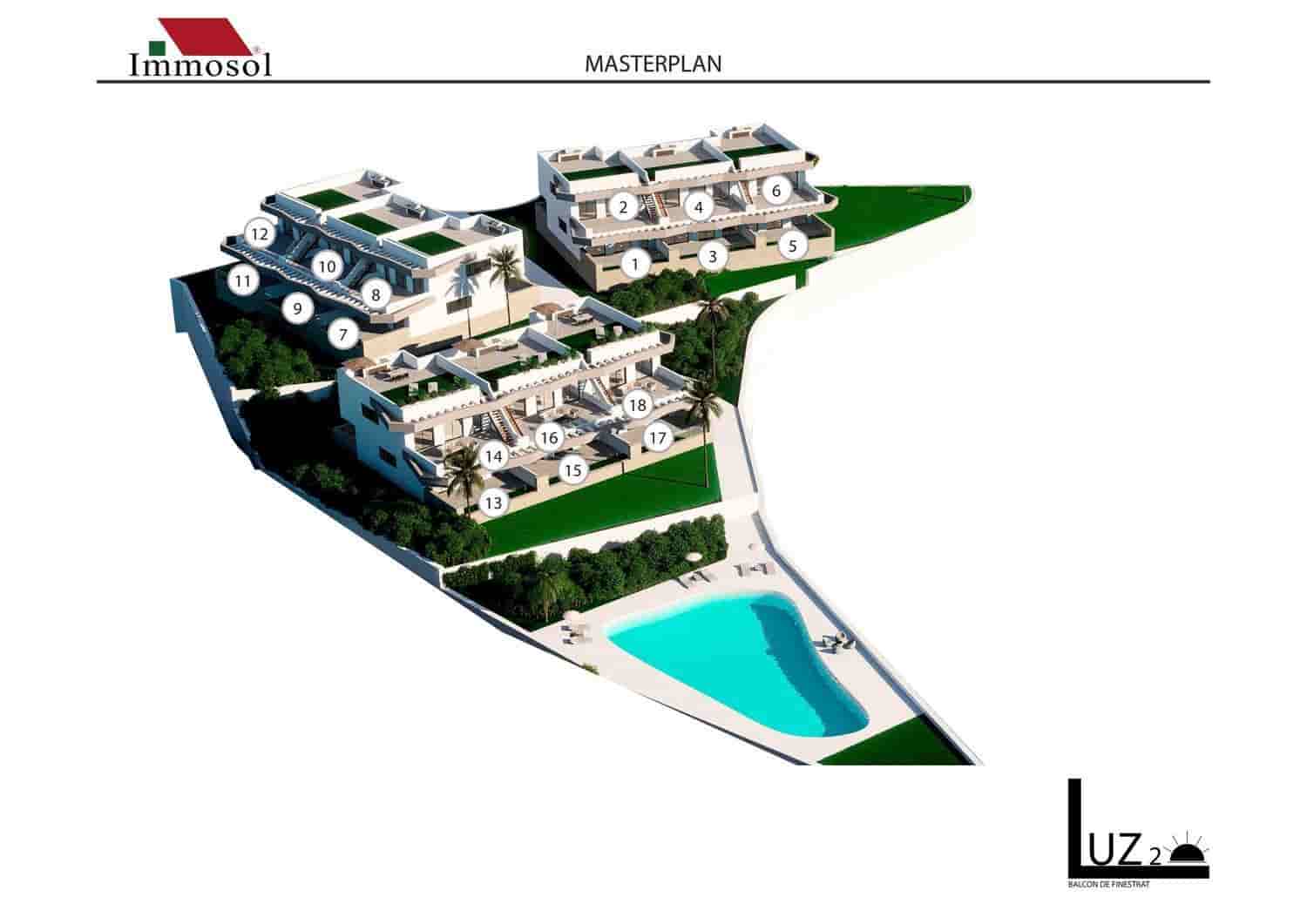 2 sypialnia Mieszkanie na sprzedaż w Finestrat z basenem garażem - 419 900 € (Ref: 9749433)