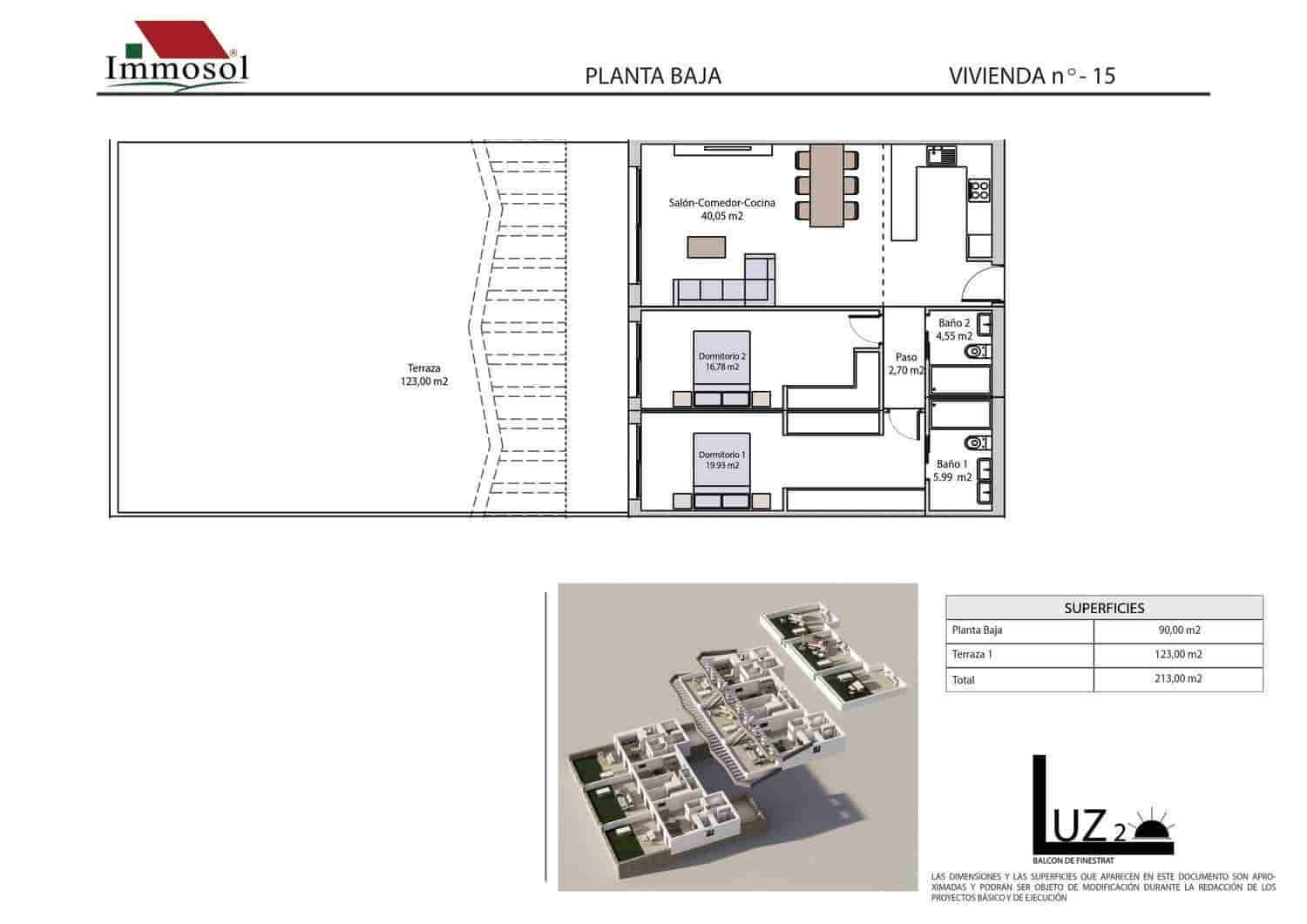 2 sypialnia Mieszkanie na sprzedaż w Finestrat z basenem garażem - 419 900 € (Ref: 9749433)