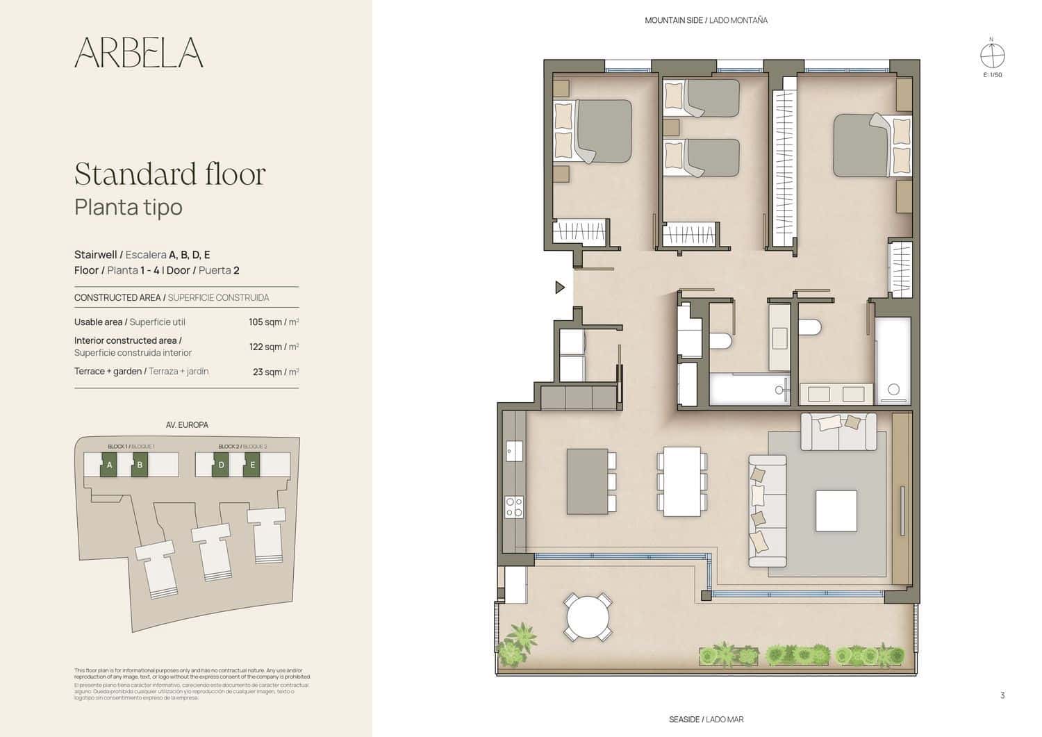 3 soverom Leilighet til salgs i Gava med svømmebasseng - € 1 085 000 (Ref: 9750956)