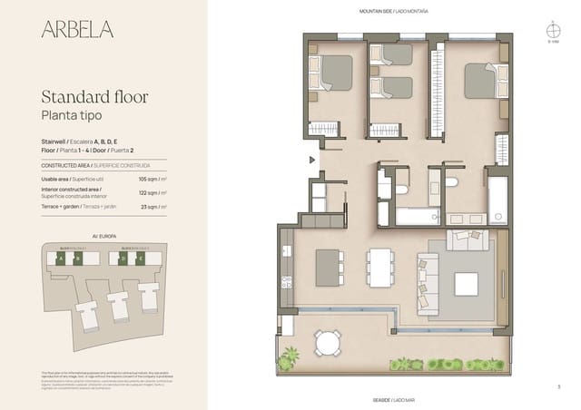 3 soverom Leilighet til salgs i Gavà med svømmebasseng - € 1 085 000 (Ref: 9750956)