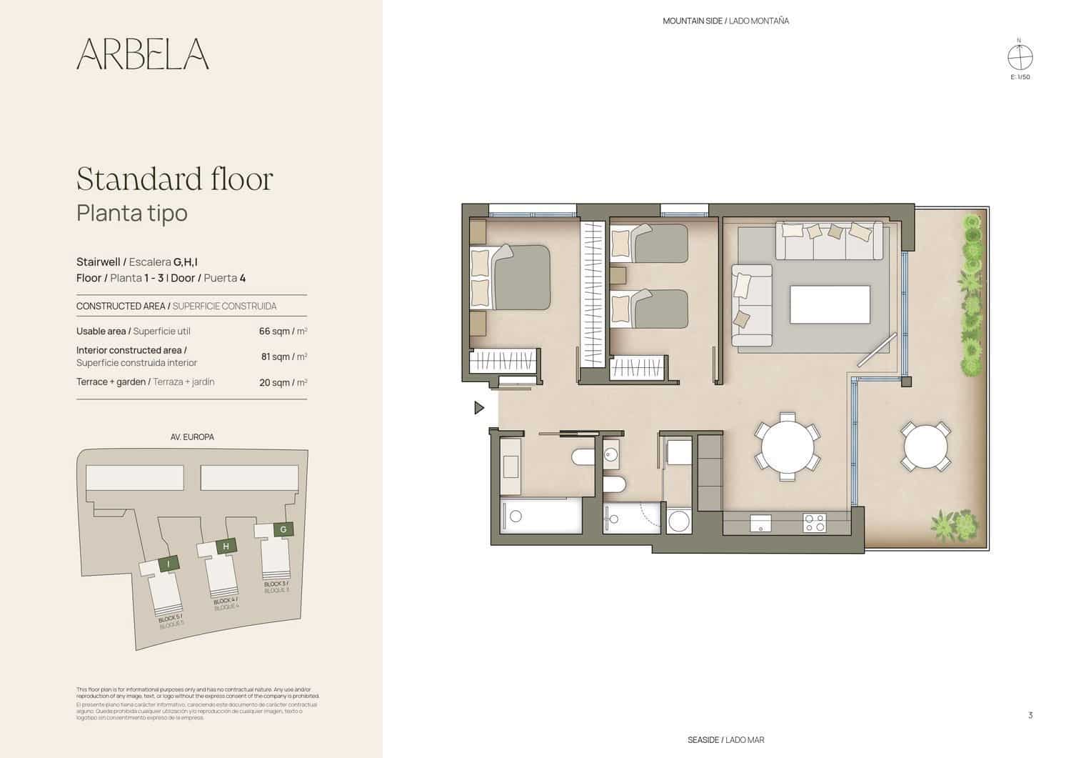 2 bedroom Flat for sale in Gava with pool - € 795,000 (Ref: 9750957)