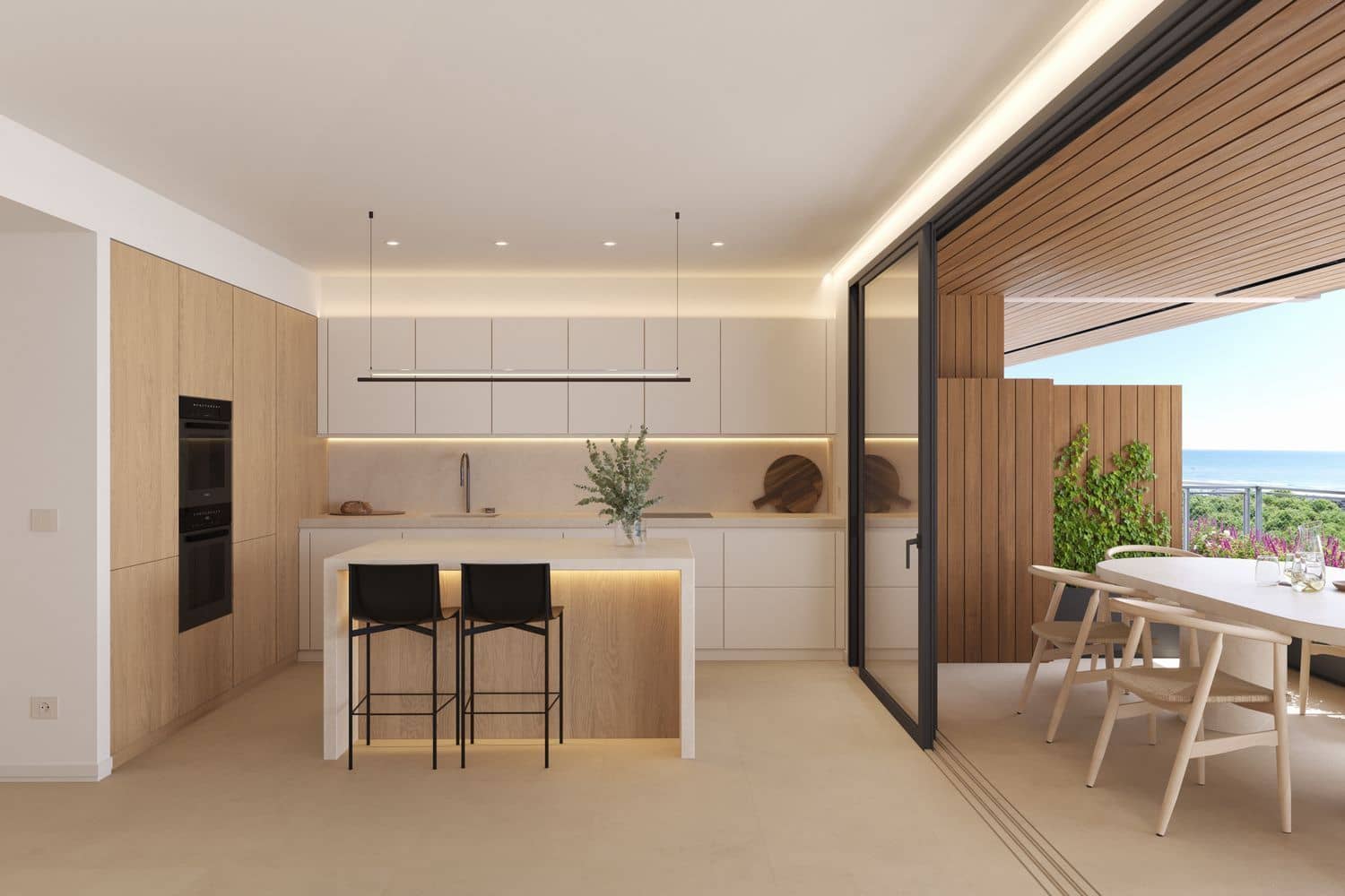 3 soveværelse Penthouse til salg i Gava med swimmingpool - € 1.455.000 (Ref: 9751316)